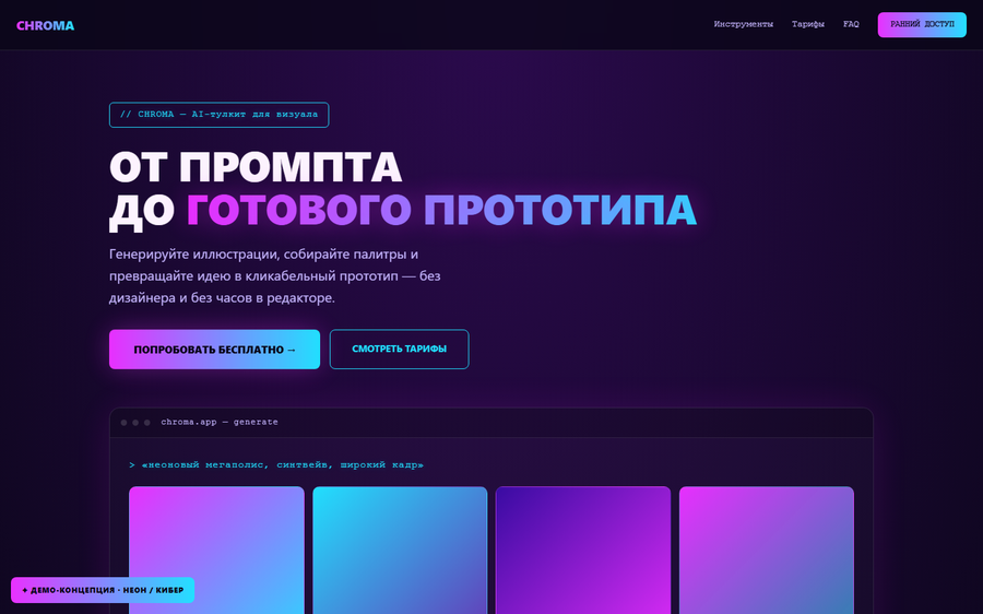 AI-инструменты «chroma»